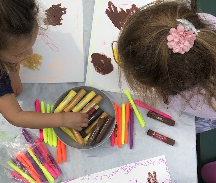 Paint sticks art materials fun and easy for children and toddlers. — Harbor  Creative Arts